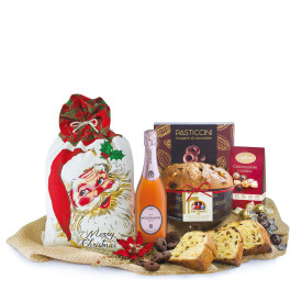 Santa Claus Panettone Cesto...